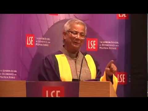 Professor Muhammad Yunus - Social Business: to solve society's most pressing problems