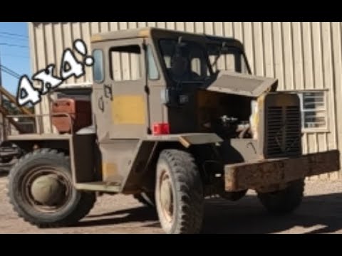 Coleman 4x4 Aircraft Tug, model MB4/G40 with 4 wheel steering!