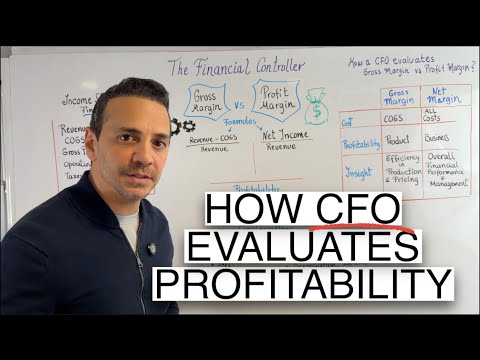 How a CFO Evaluates Profitability using Metrics