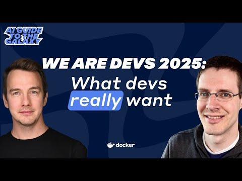 AI Guide to the Galaxy Episode 1: Docker @ WeAreDevelopers