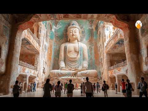 Yungang Grottoes, China🇨🇳 The Most Breathtaking Buddhist Caves on Earth! (4K HDR)