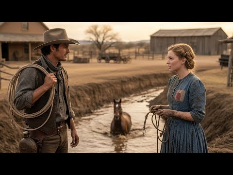 A Traveling Cowboy Stopped To Help Her And Said, I Can Stay A Week If You Need Someone Around