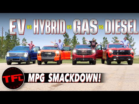 Is the New Electric F-150 Lightning REALLY CHEAPER to Drive Than a Diesel, Gas, or Hybrid Pickup?