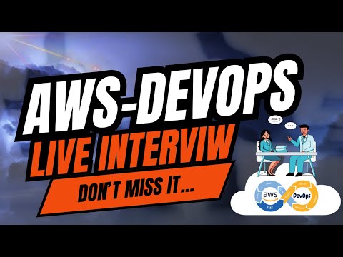 🔥 Live AWS DevOps Interview | Real-Time AWS DevOps Mock Interview | Expert Q&A
