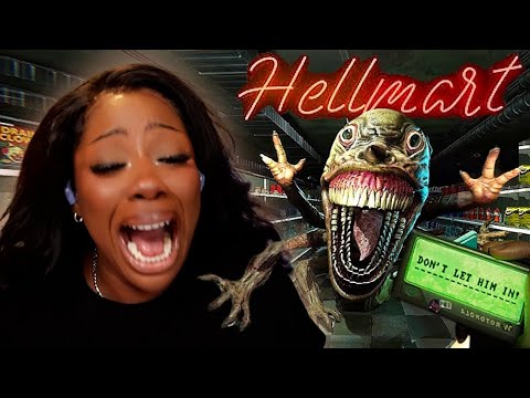a grocery store should NEVER be this scary… HELLMART GAMEPLAY