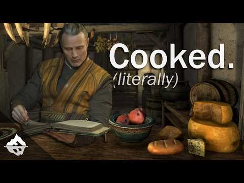 Beating Skyrim with the Official Cookbook was painful