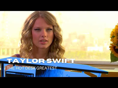 The extraordinary Taylor Swift interviewed at The Hot Desk by Dave Berry