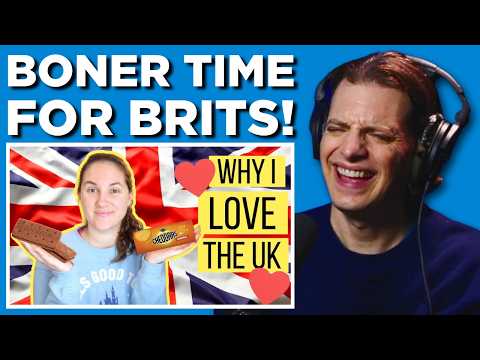 American Reacts to 101 Things They Love About The UK!