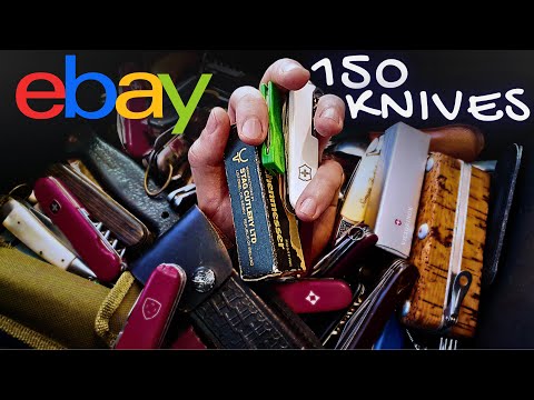 I Paid $400 for 150 Knives on eBay... (Was it Worth it?)