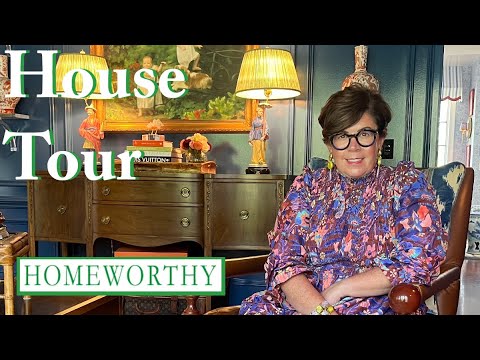 HOUSE TOUR | Inside a Colorful Virginia Estate with Traditional Details and Sprawling Grounds