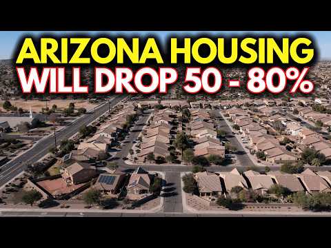 Arizona Housing Market Crash 2025 | Top 10 Cities Becoming Ghost Towns