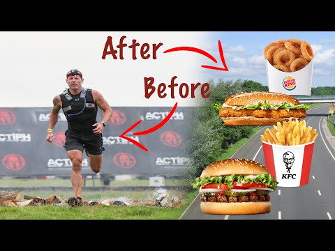 Ultra runner tries 9000 calorie ROAD TRIP after a SPARTAN RACE!!!