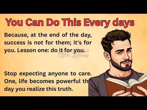 You Can Do This Every days || Graded Reader || Improve Your English || Listen And Practice