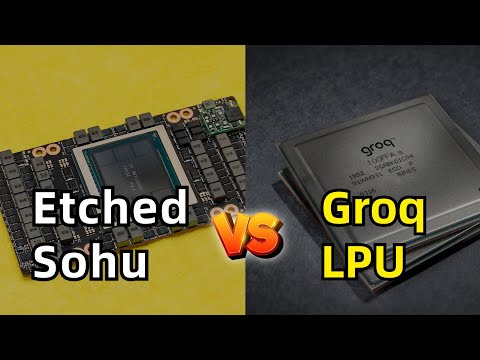 【回答】Etched Sohu和Groq LPU的区别 | Transformer ASIC | TSP LPU | 主打推理场景