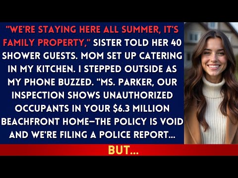 Sister's Baby Shower At The Beach House—Then The Insurance Company Called About The Unauthorized...