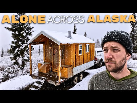 1000 Miles ALONE Across Alaska | 10 Days in a Cabin On Wheels
