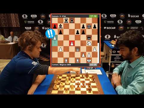 π¦ Magnus Carlsen (GOD of endgames) vs Gukesh (India No. 1)