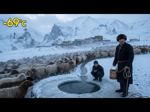 Life in Afghanistan’s Frozen Highlands | Shepherd Camp Winter Survival