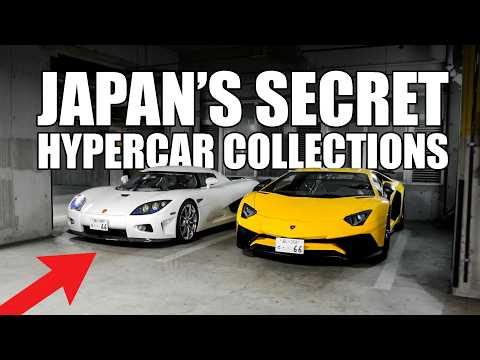 EXPOSING Tokyo's Secret Hypercars!! *SECURITY KICKS ME OUT*