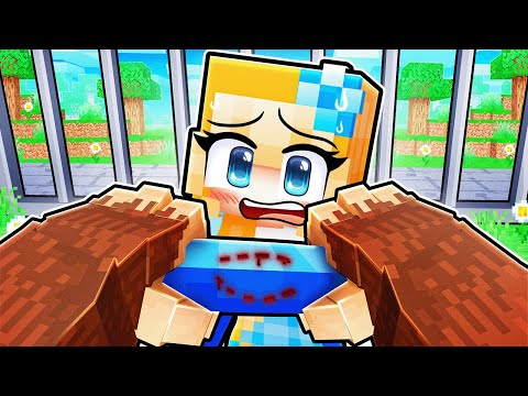 Eating Visitors ALIVE as a Monkey in Minecraft!
