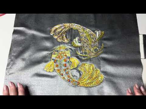 Пусть мечты сбываются! Кому нужна "золотая рыбка"? Вышивка