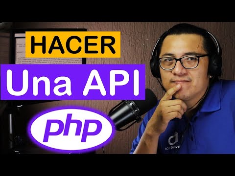 Cómo hacer una api con php