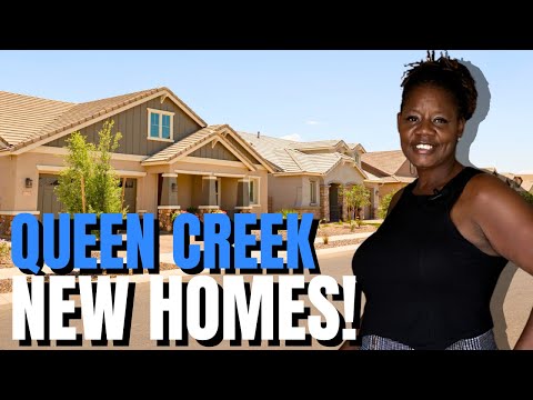 “Living in Queen Creek Arizona | New Construction Homes Tour 2025 | Living in Phoenix Arizona