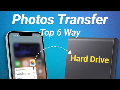 [Top 5] How to Transfer iPhone Photos to External Hard Drive 2024 (Free)