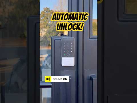 Aqara U400 UWB unlock in action ๐#smarthome #security