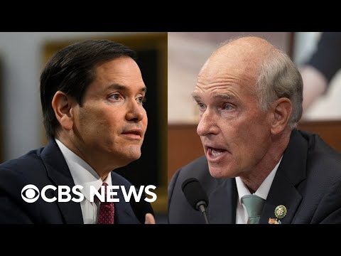 Rep. Keating pushes Rubio at House hearing: "Is Vladimir Putin a war criminal?"