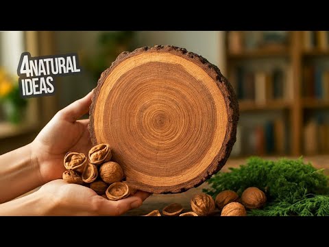 4 creative ideas using natural materials that will win your heart! nature-inspired decor