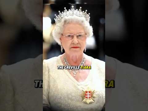 Queen Elizabeth Greville Honey Comb Tiara #royalhistory #queenelizabeth #royaljewels #diamond