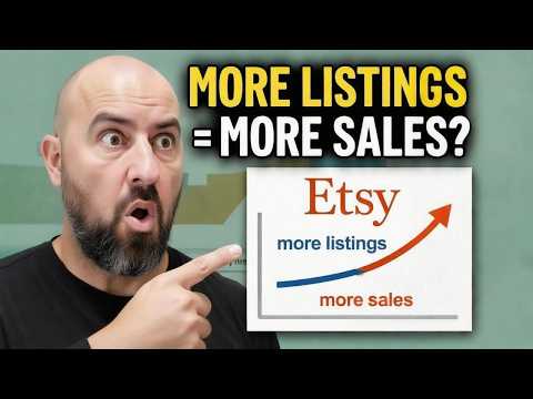 Do More Etsy Listings Equal More Sales? (This WILL Surprise You)