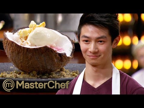 Chamomile Ice Cream By Reynold Poernomo | MasterChef Australia