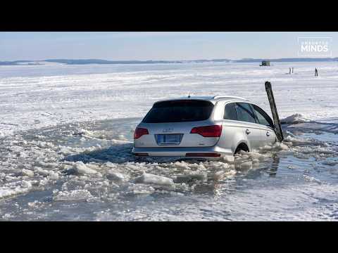 Icy Road Chaos Caught on Camera - Unpredictable Snow (Part 5)