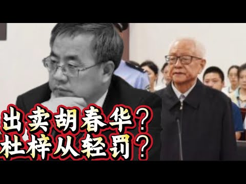 出卖胡春华？｜杜梓为何被从轻发落？｜Du Zi betrayed Hu Chunhua?｜Why was he dealt with leniently?