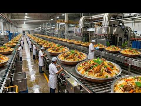 Inside the Biryani Modern Plant | How Chicken Biryani Is Made on an Industrial Scale