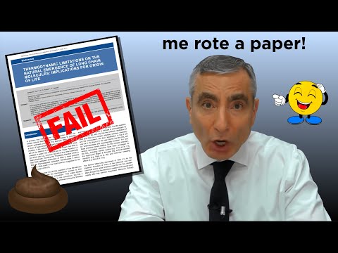 James Tour Tried to Write an Abiogenesis Paper! (Spoiler: It Sucks)