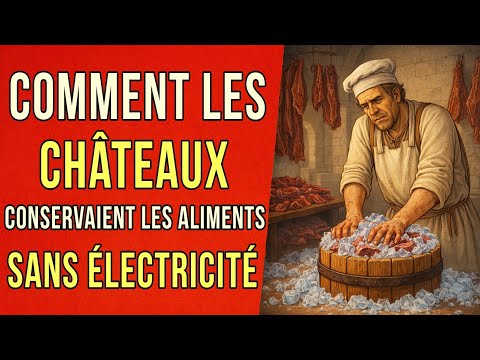 Réfrigérateurs médiévaux : comment les châteaux conservaient les aliments sans électricité