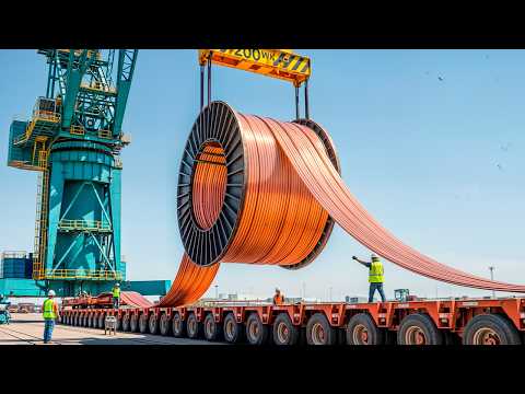 ¿Cómo se hace?. ¡Así se Fabrican 13,000 TONELADAS de TUBOS de Cobre al Día! 🏭🔧