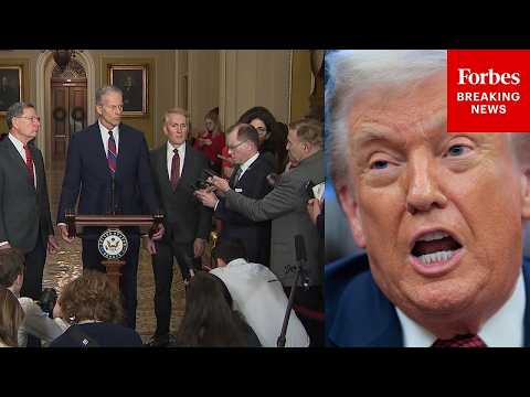 BREAKING NEWS: John Thune Holds Press Briefing As Trump Pushes U.S.-Iran Peace Talks