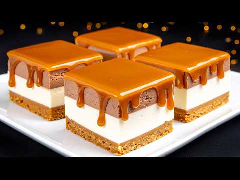 I would eat it 3 times per day! THE BEST NO BAKE caramel dessert!