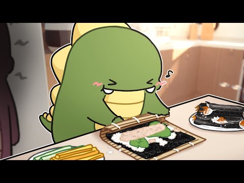 실제로 도시락 싸서 다 같이 소풍가기🍱