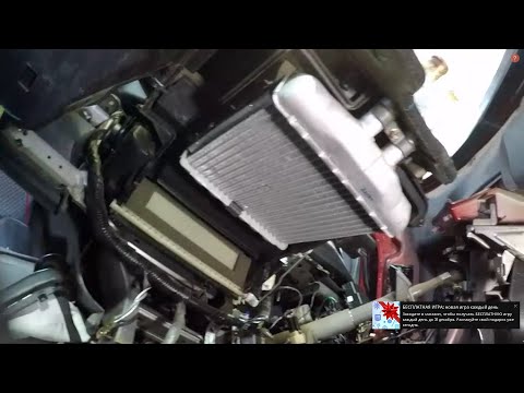 Как заменить  радиатор печки Ланос,Сенс.