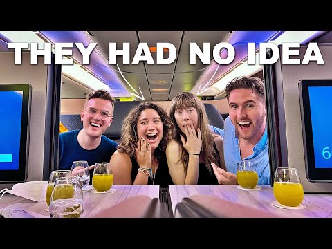 We Took Our Friends In The WORLD'S BEST BUSINESS CLASS To Korea