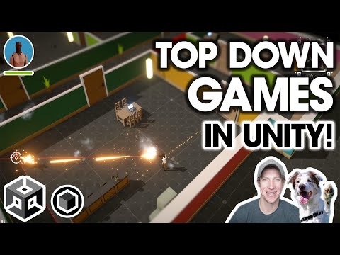 Create TOP DOWN GAMES in Unity with Top Down Engine!