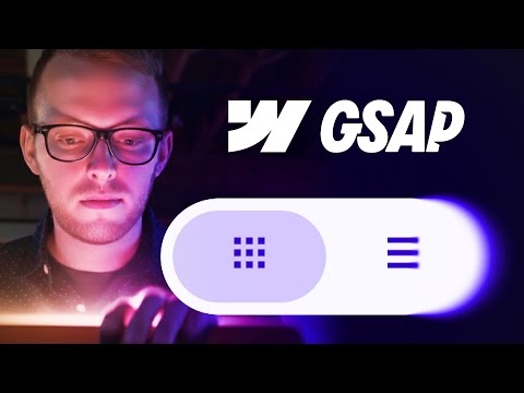 Webflow's New Interactions Tutorial: List View Toggle