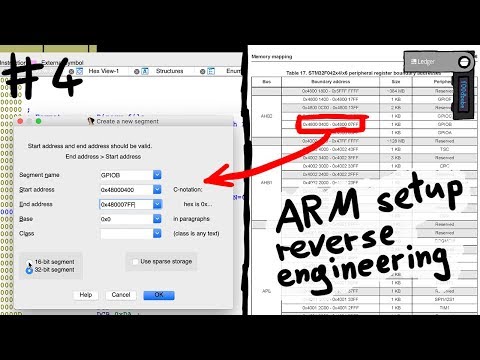 Setup and Find Entry-point in ARM Firmware - Hardware Wallet Research #4
