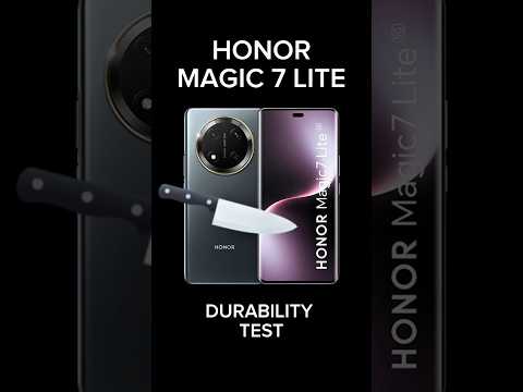 Honor Magic 7 Lite Durability Test - Chopping Board 🔪🍏🥕