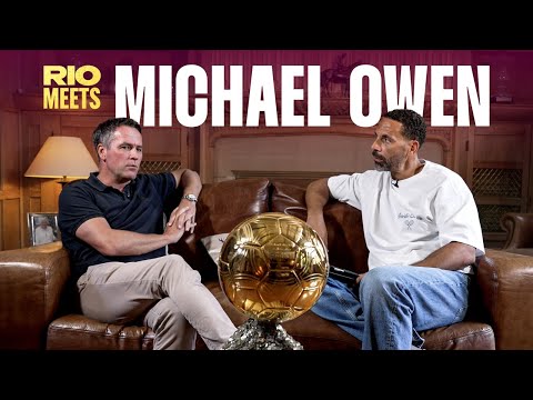 Michael Owen with his Ballon d’Or | Discusses Kane, Mbappe and comparison to Rooney